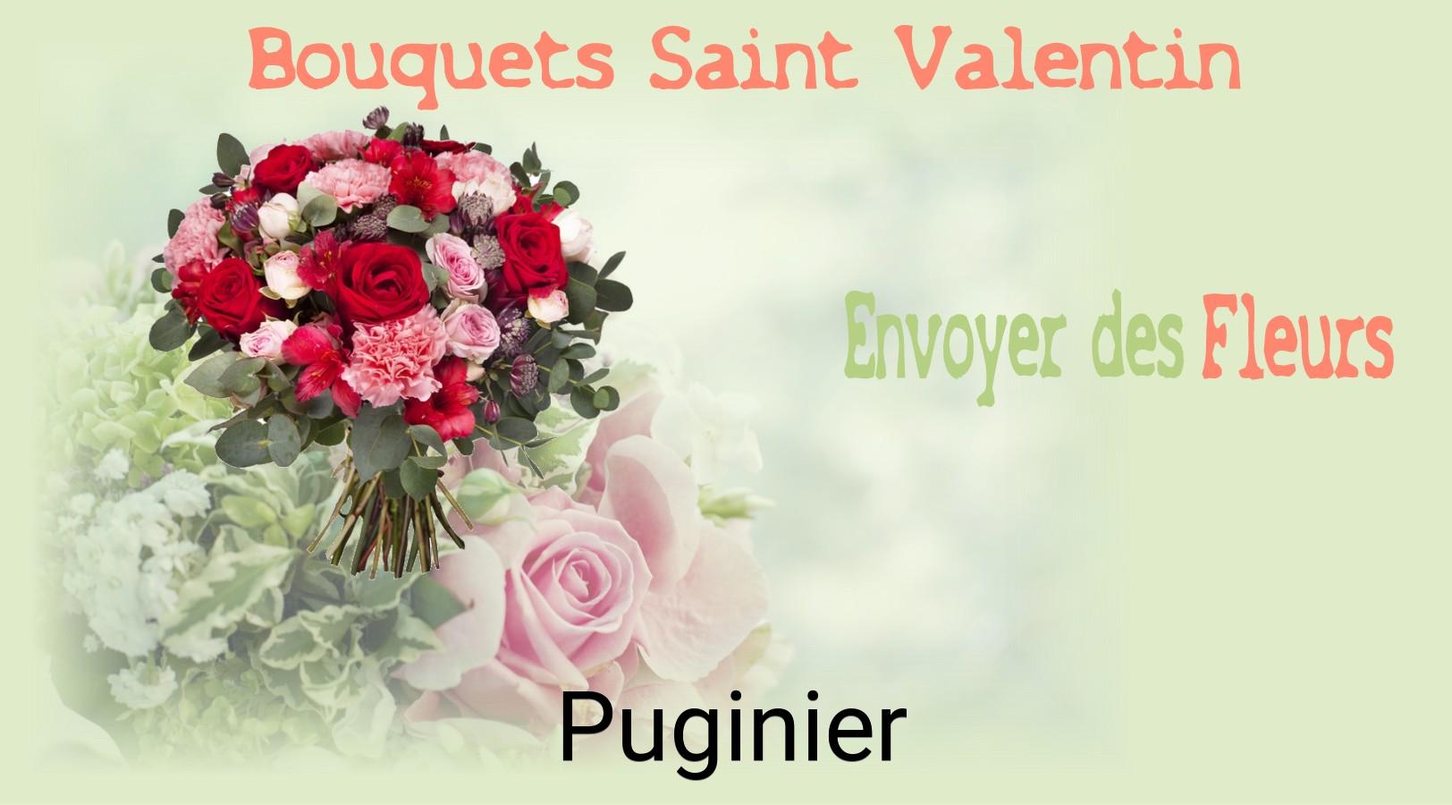 Roses de Saint-Valentin livrées à Puginier
