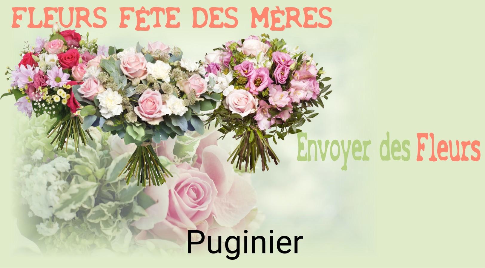 Bouquet de Fête des Mères livré à Puginier